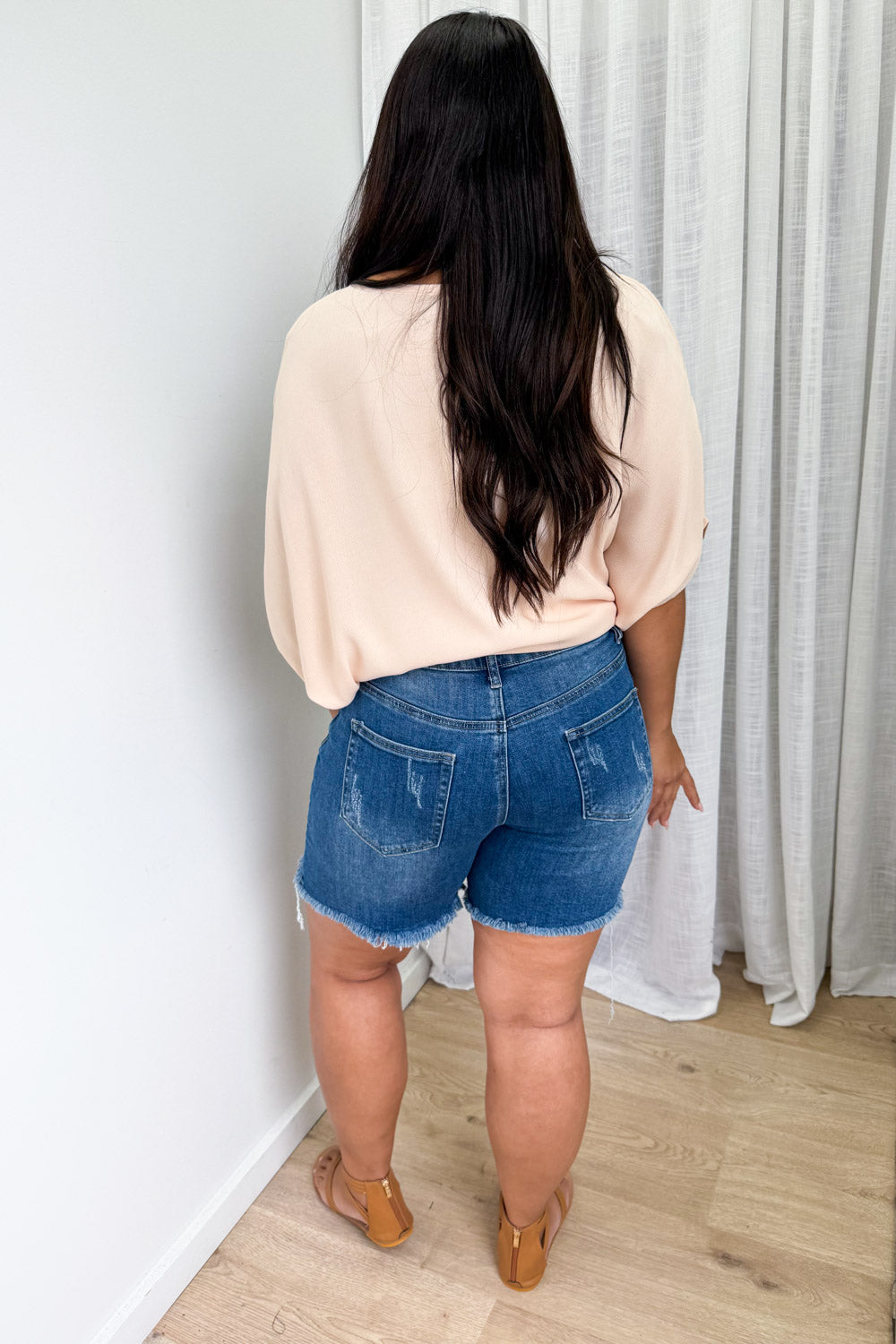 Riley Shorts - Dark Denim