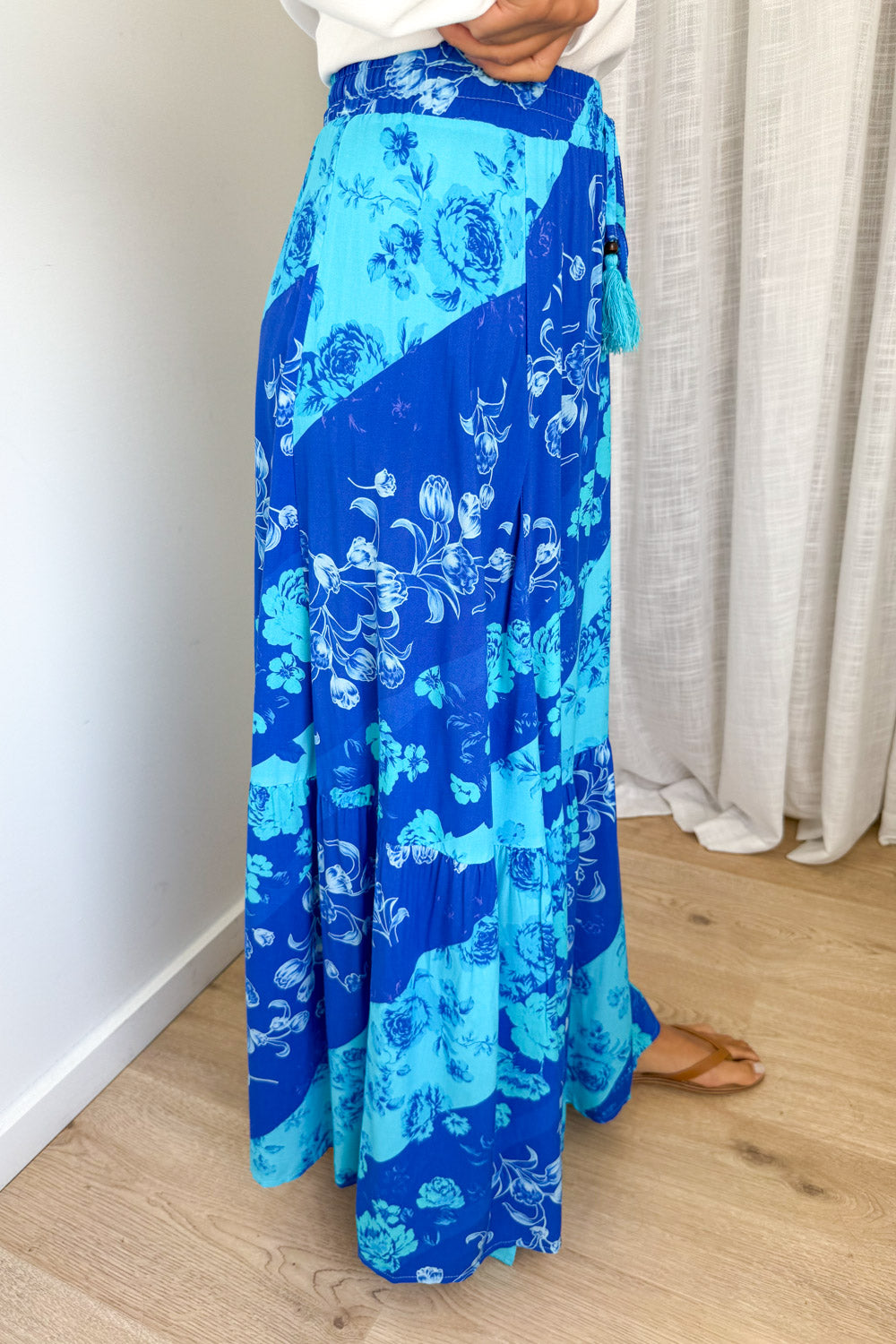 Liko Skirt - Blue Floral
