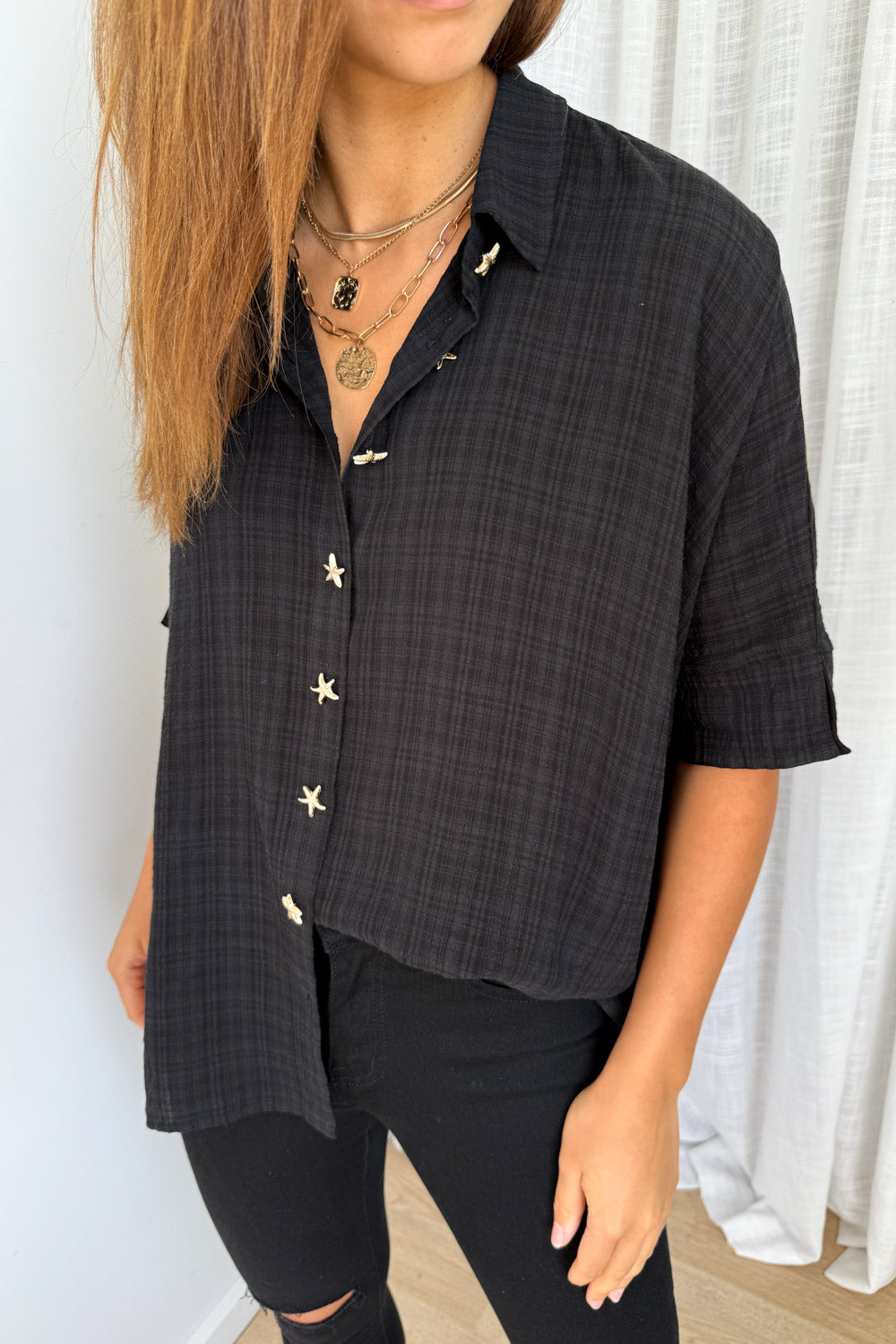 Island Air Shirt - Black