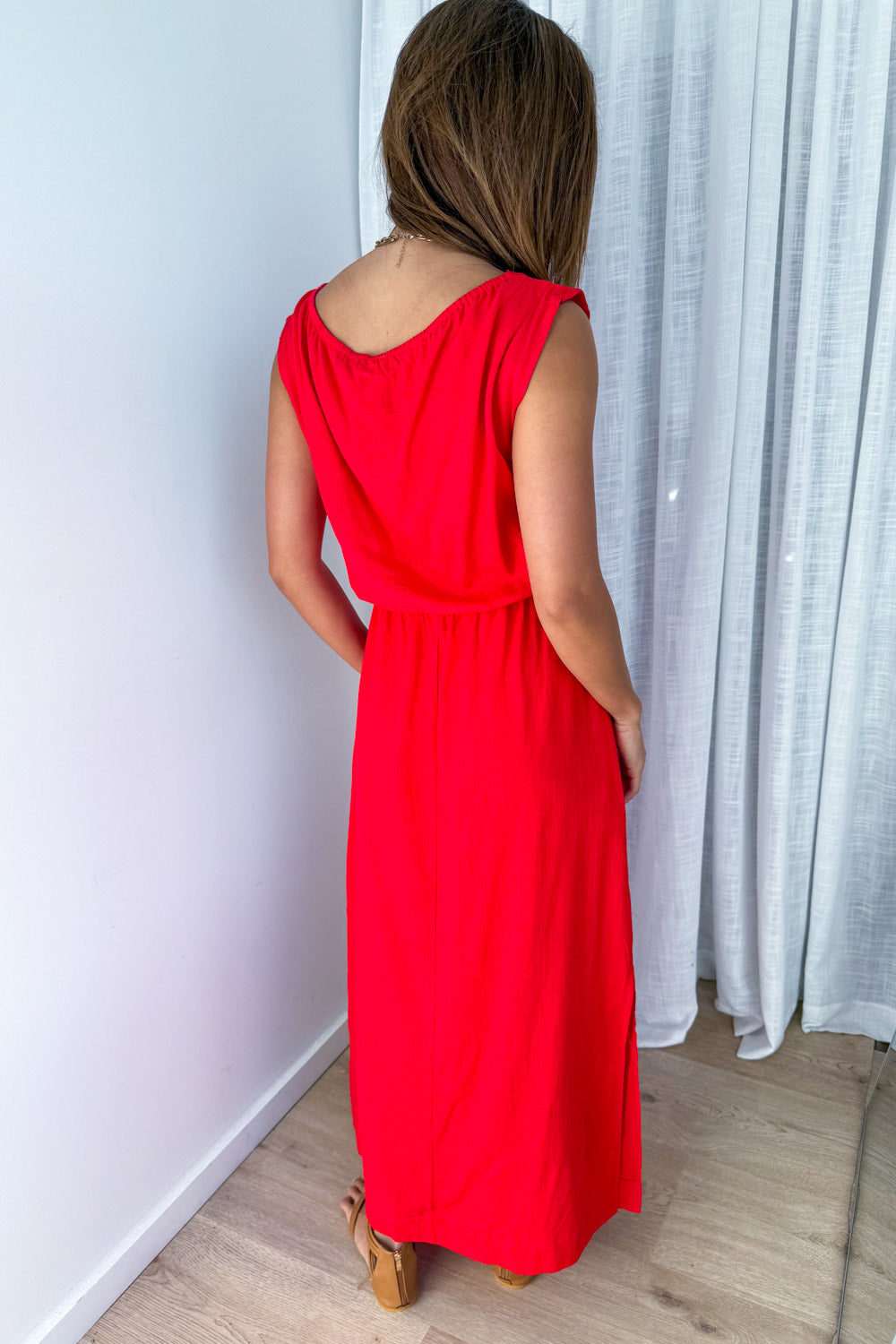 Heidi Dress - Red
