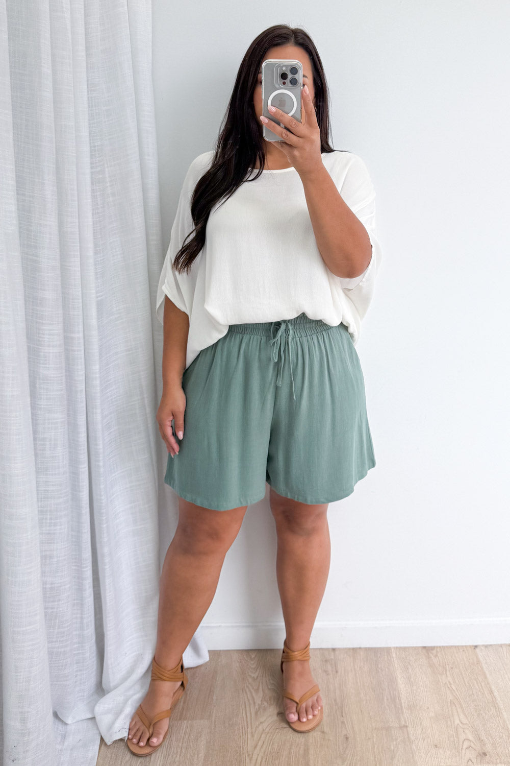 Jordyn Shorts - Eucalyptus
