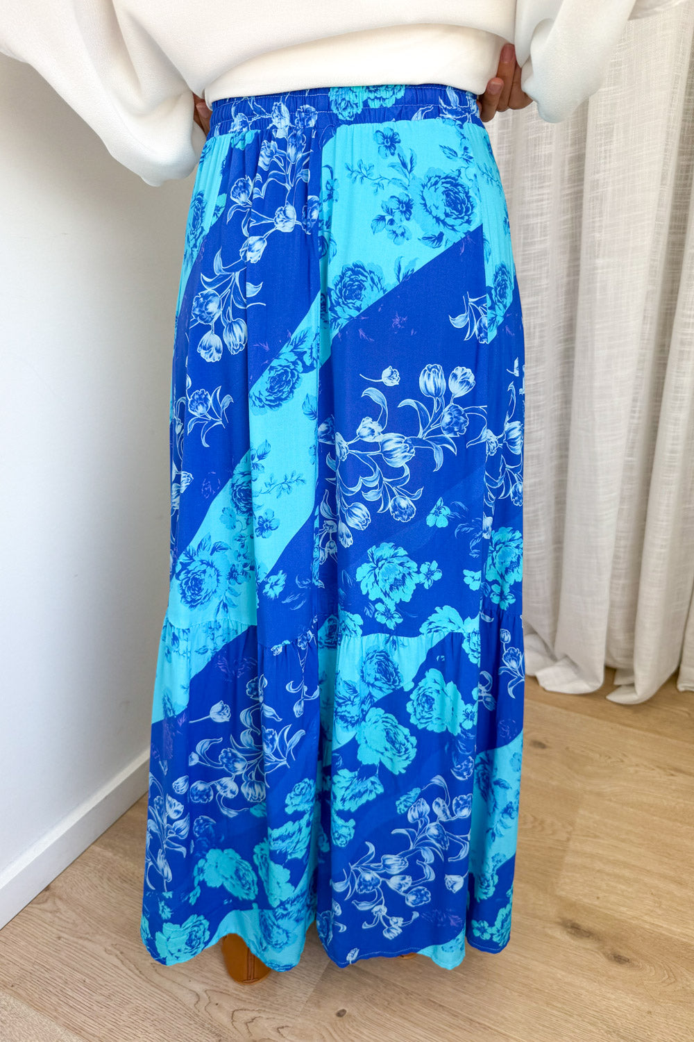 Liko Skirt - Blue Floral