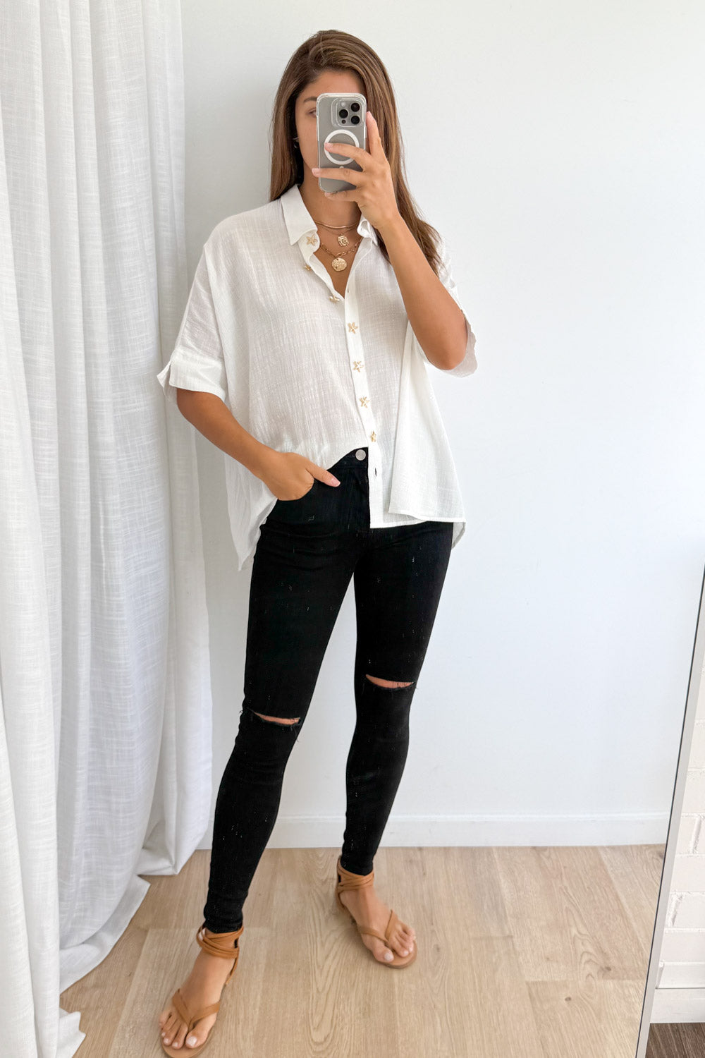 Island Air Shirt - White