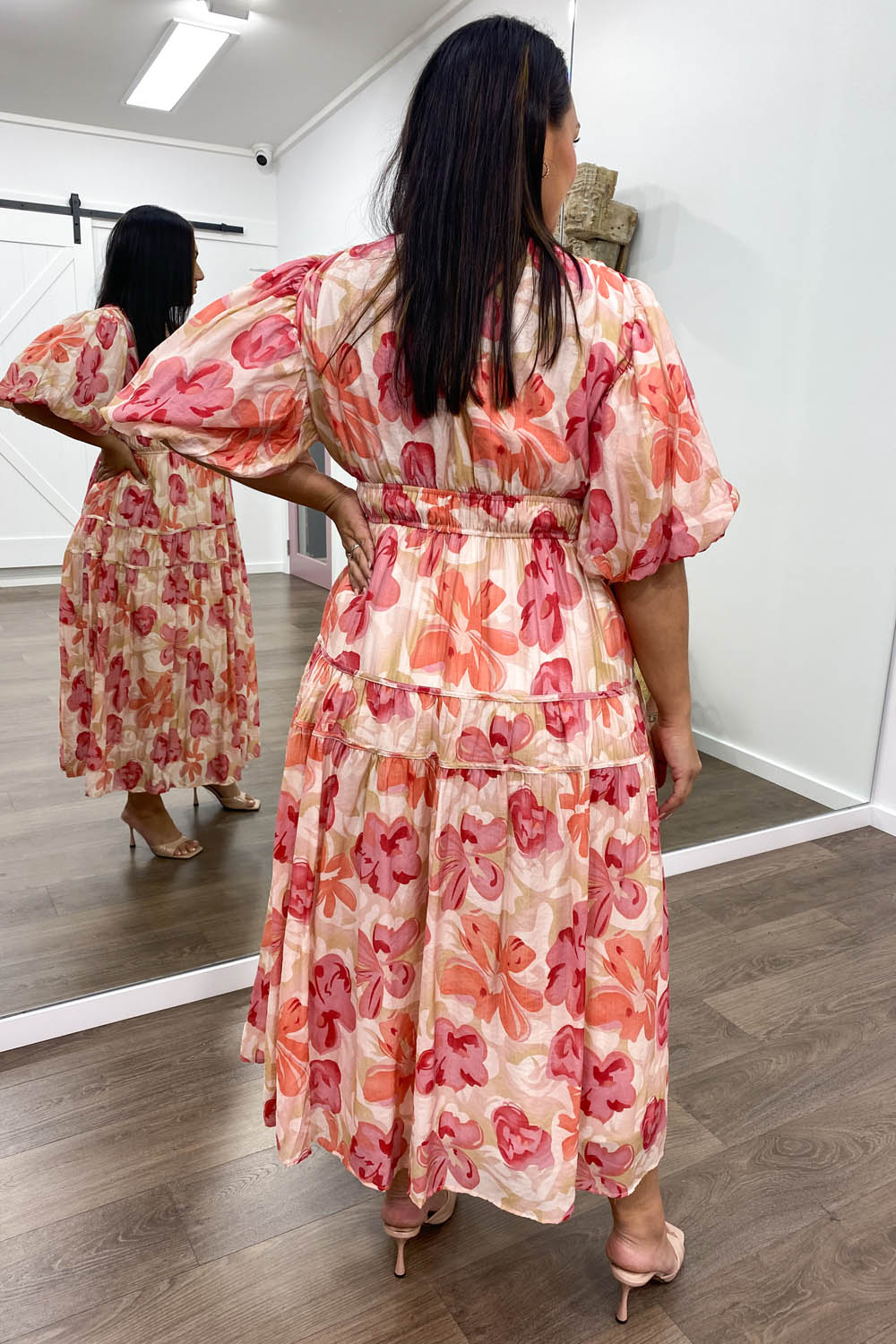 Clairemont Dress - Pink Floral