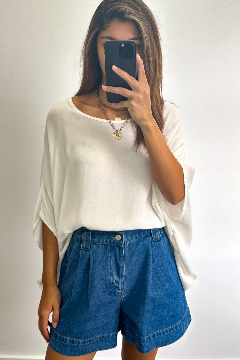 Dune Shorts - Mid Denim