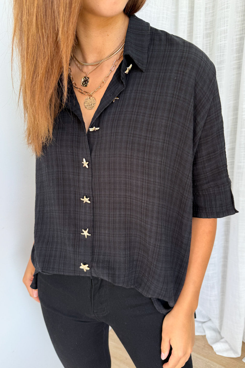 Island Air Shirt - Black