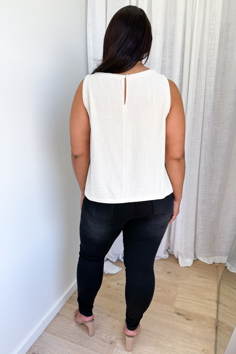 Rafaela Linen Top