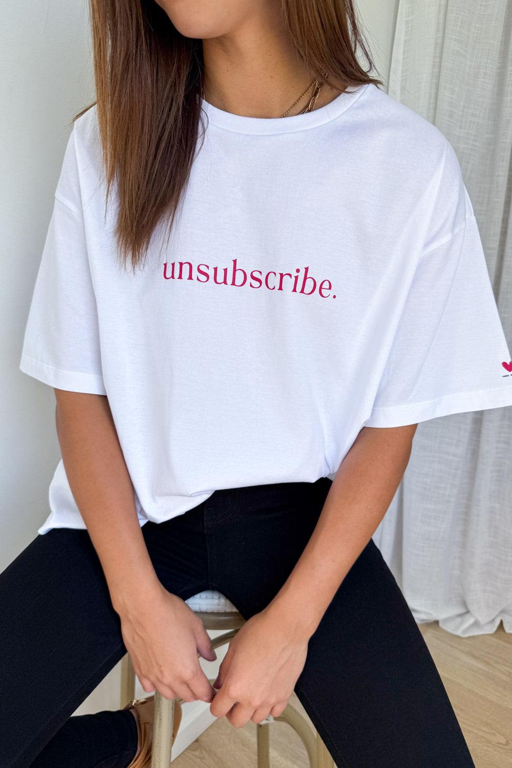 Unsubscribe Oversized Tee