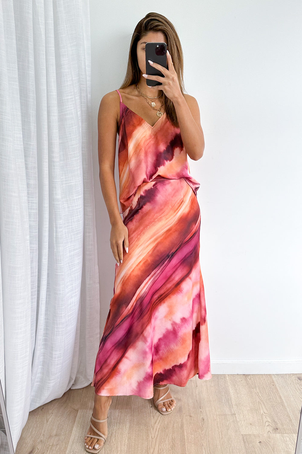 Kel Cami - Pink Orange Sunset