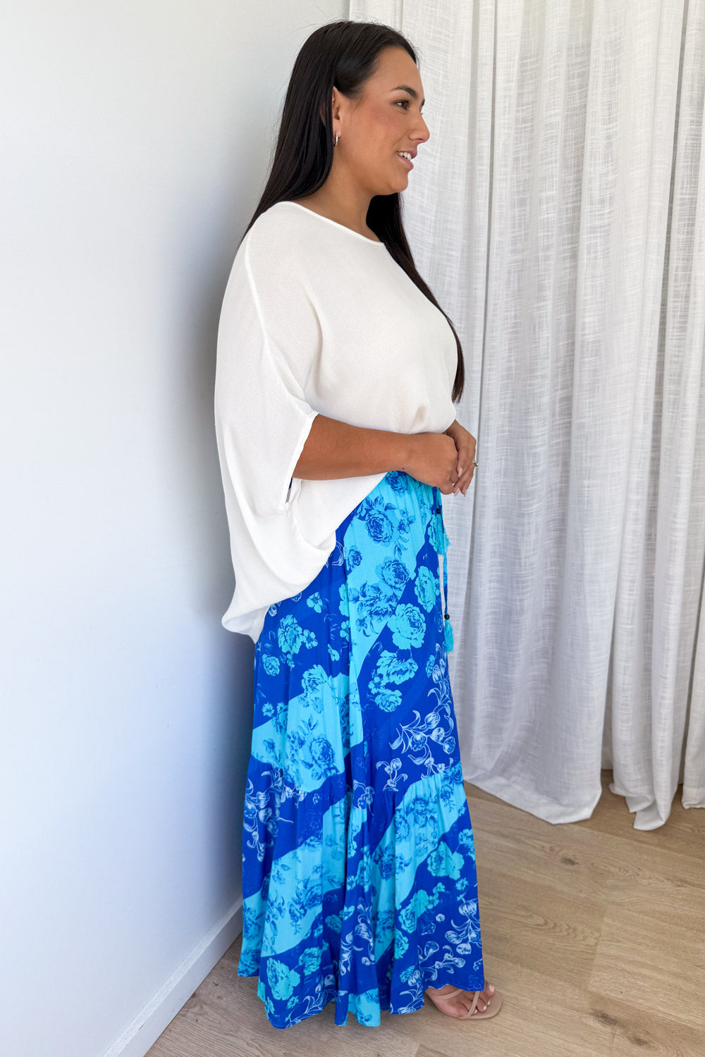 Liko Skirt - Blue Floral