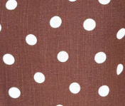 Luna Belle Top - Chocolate Polka Dot