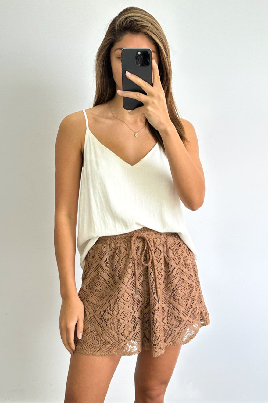 Samara Shorts - Toffee