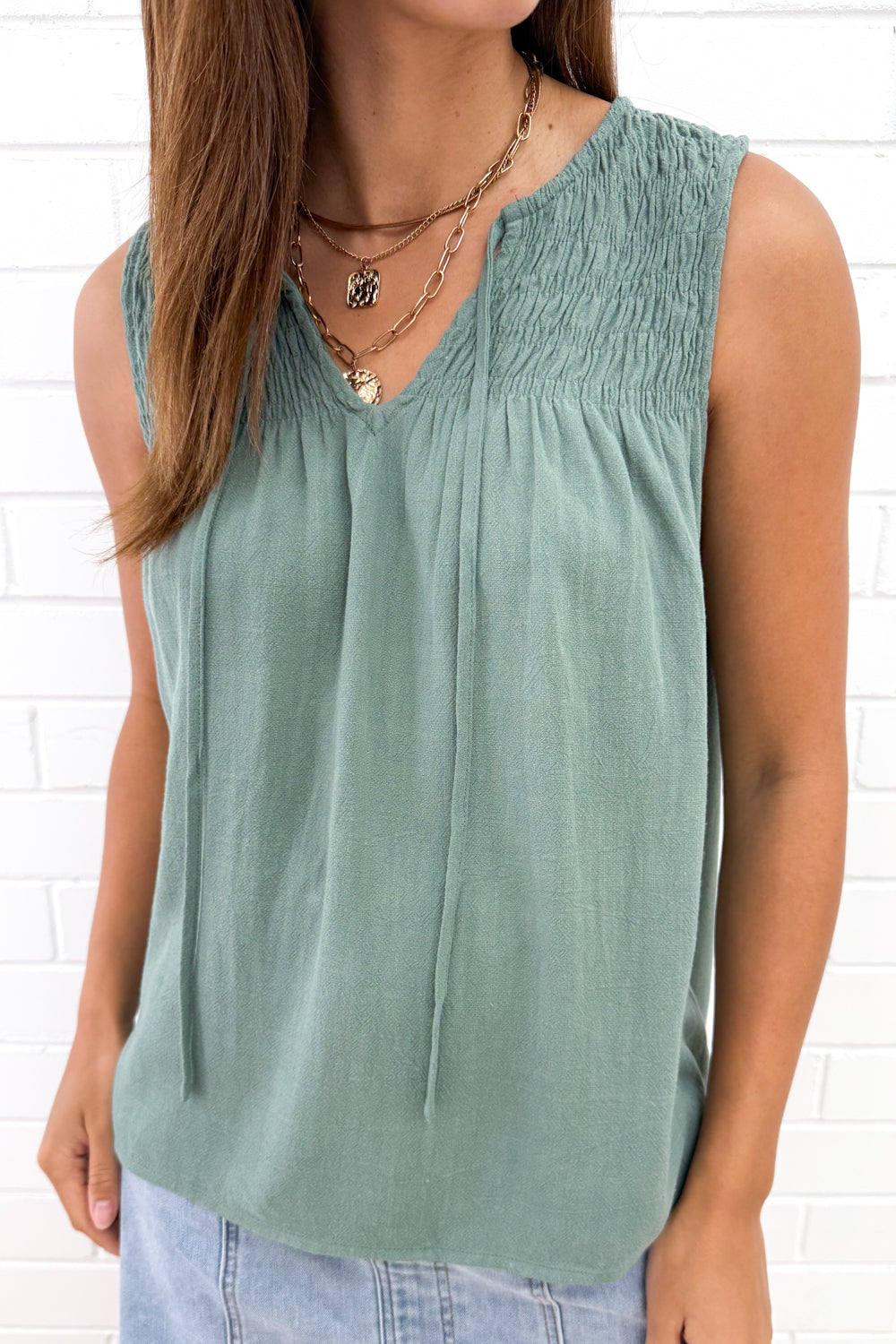 Koa Top - Eucalyptus