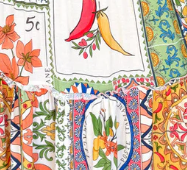 Roma Belle Skirt - Amalfi Tile Print