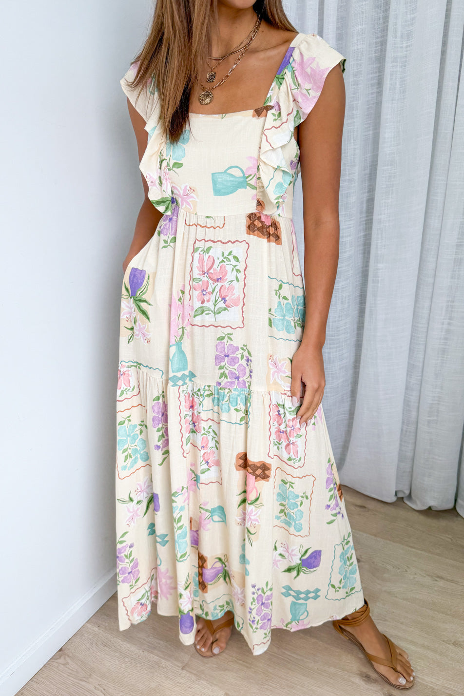 Havenleigh Maxi Dress - Buttercup Vase