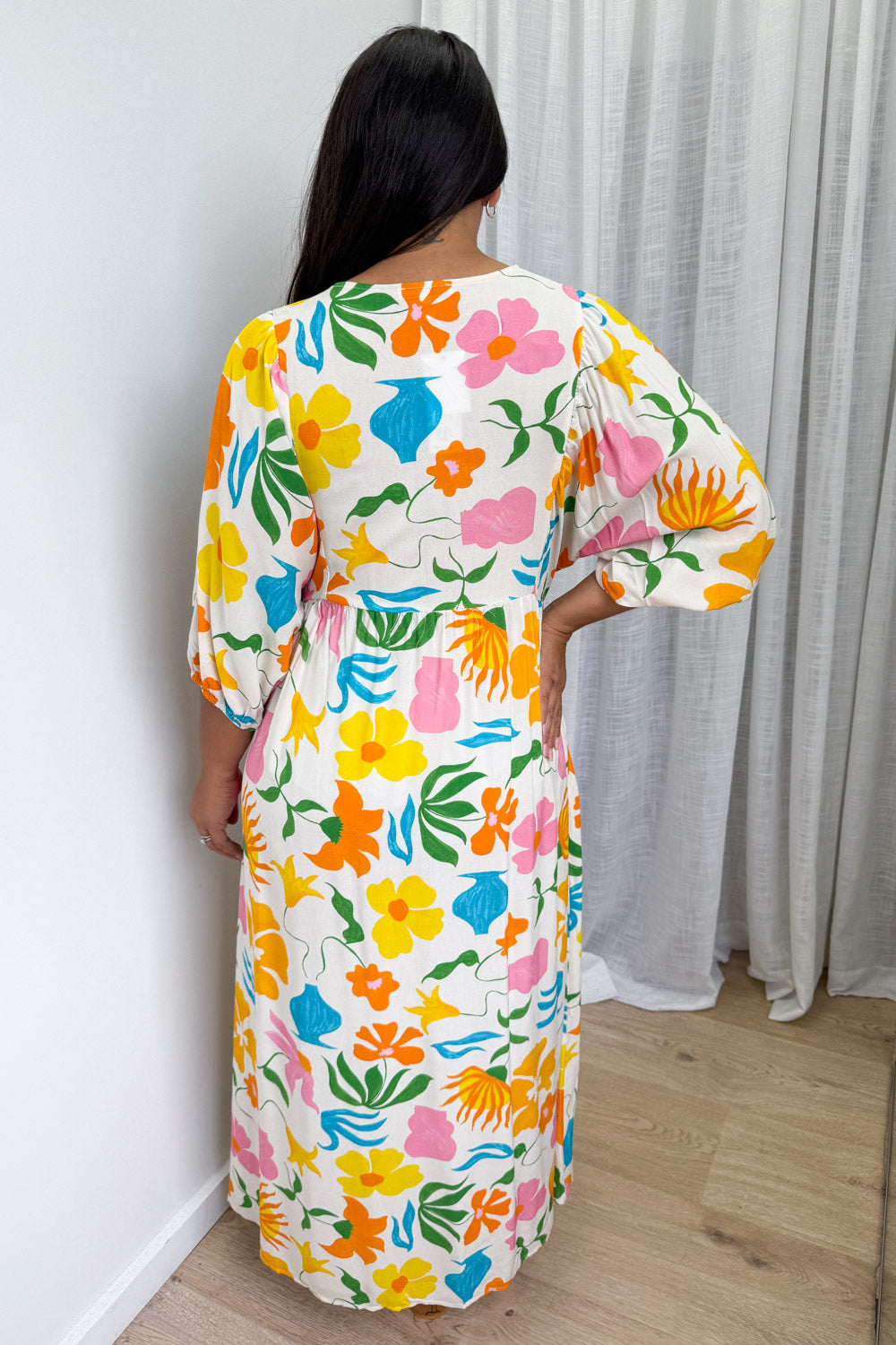 Finn Dress - Orange Multi