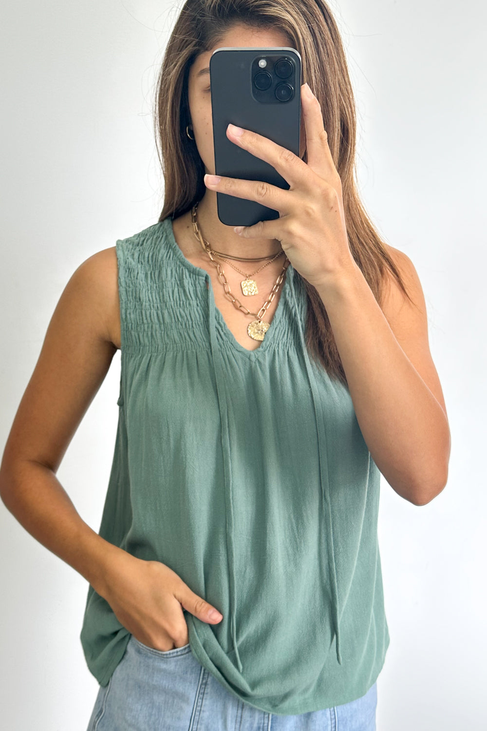 Koa Top - Eucalyptus