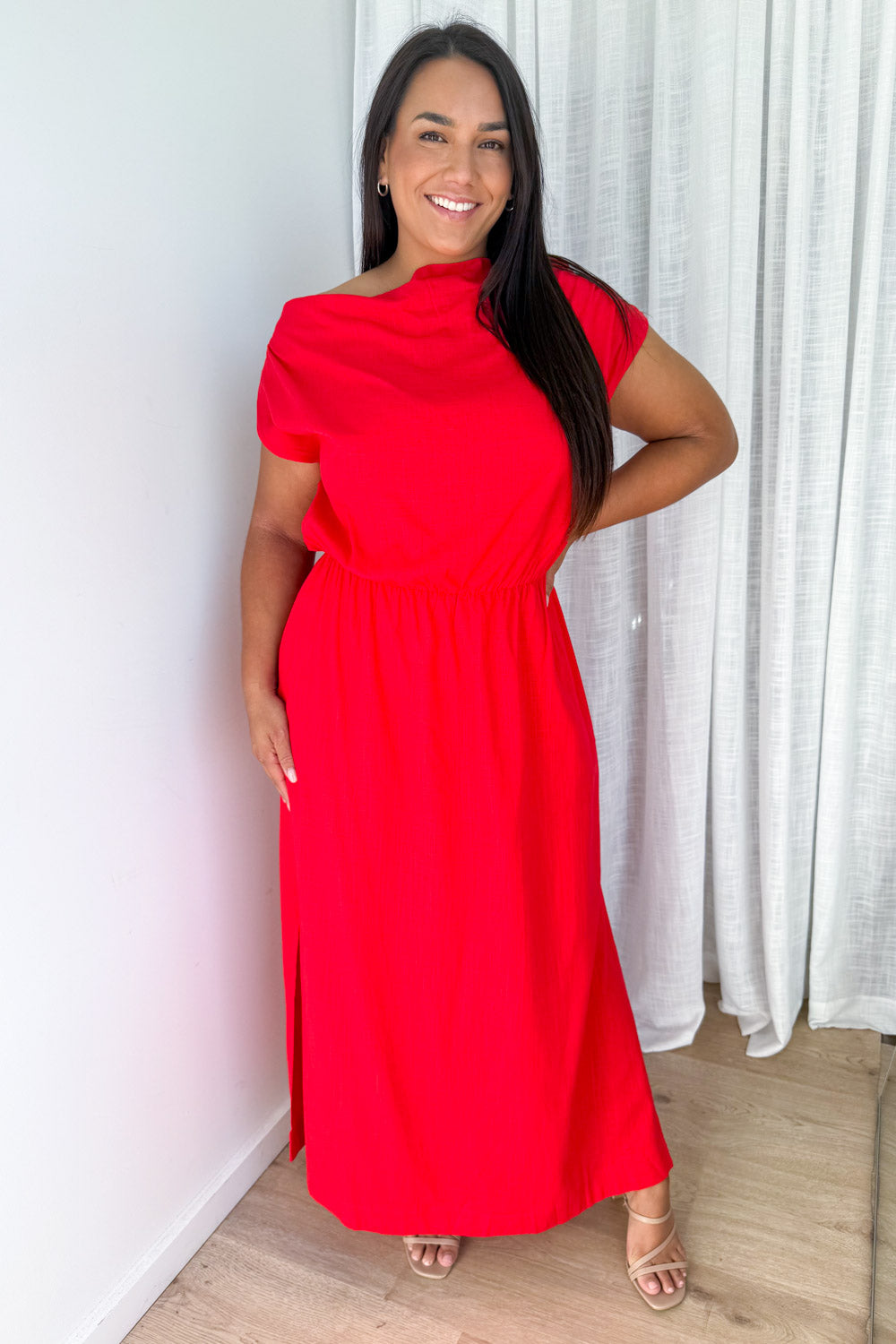 Heidi Dress - Red