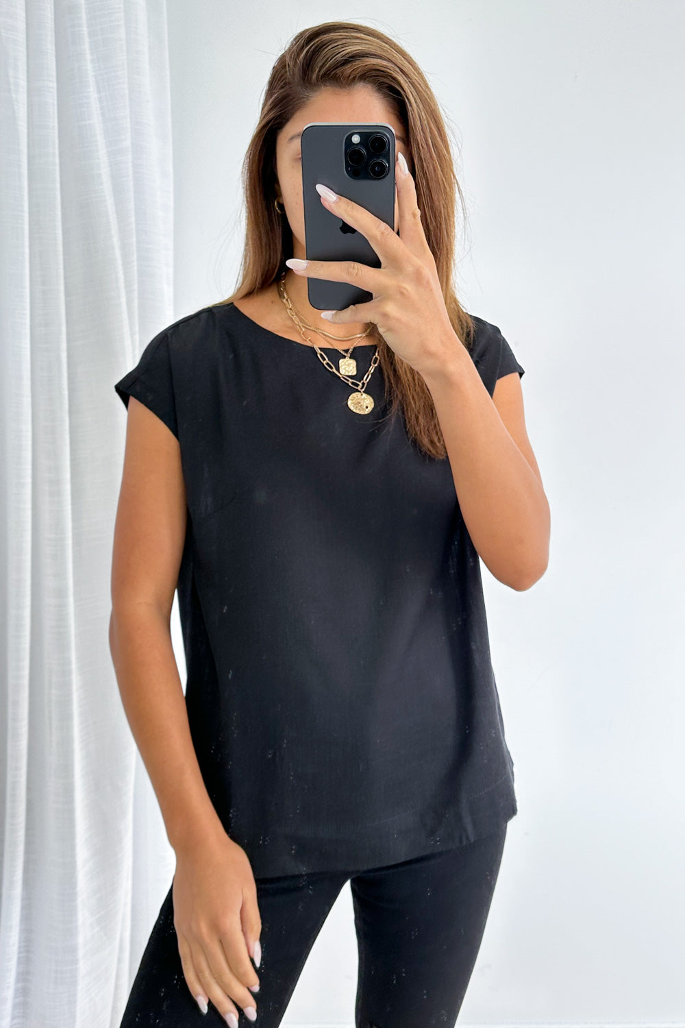 Brynlee Top - Black