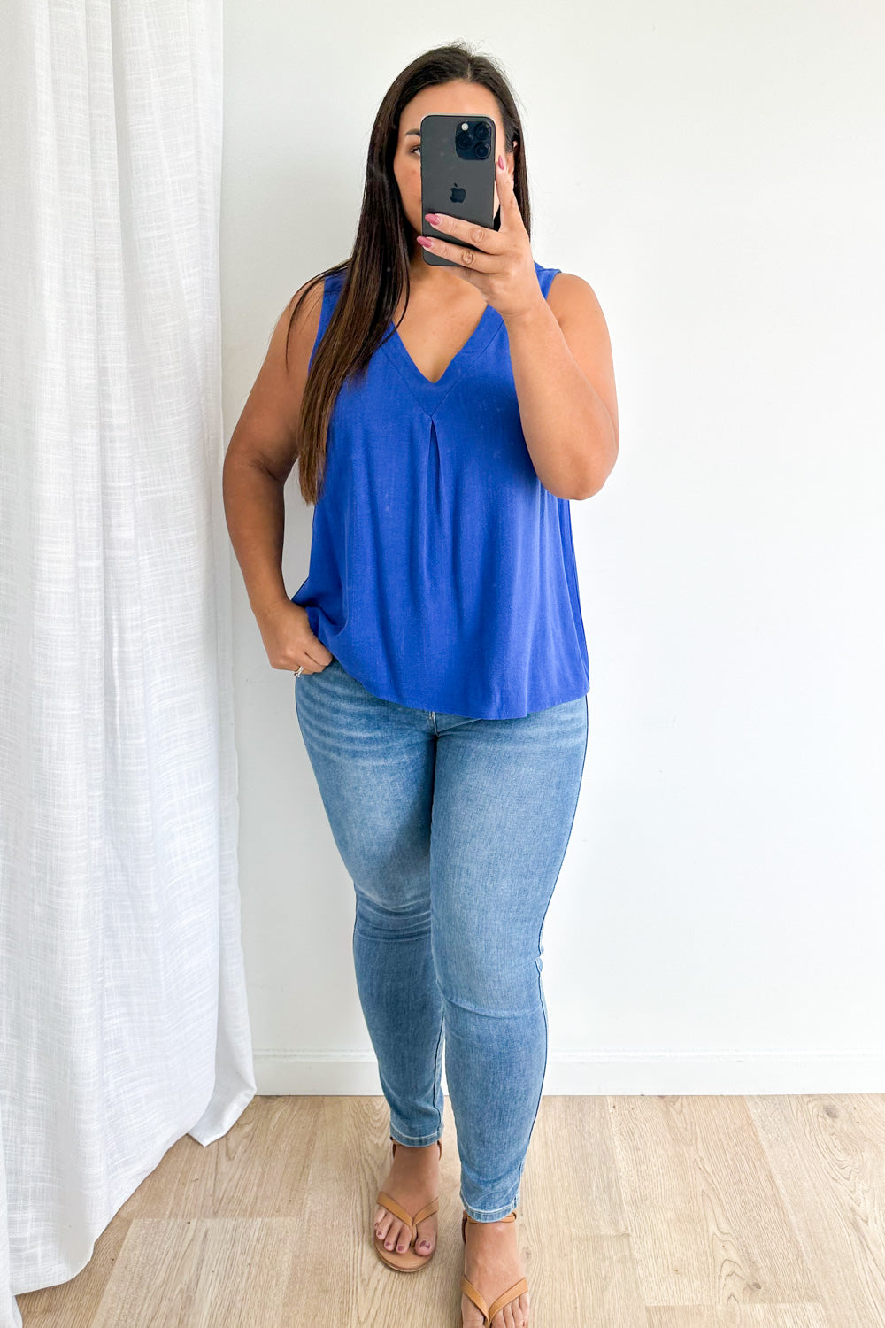 Ember Top - Cobalt Blue