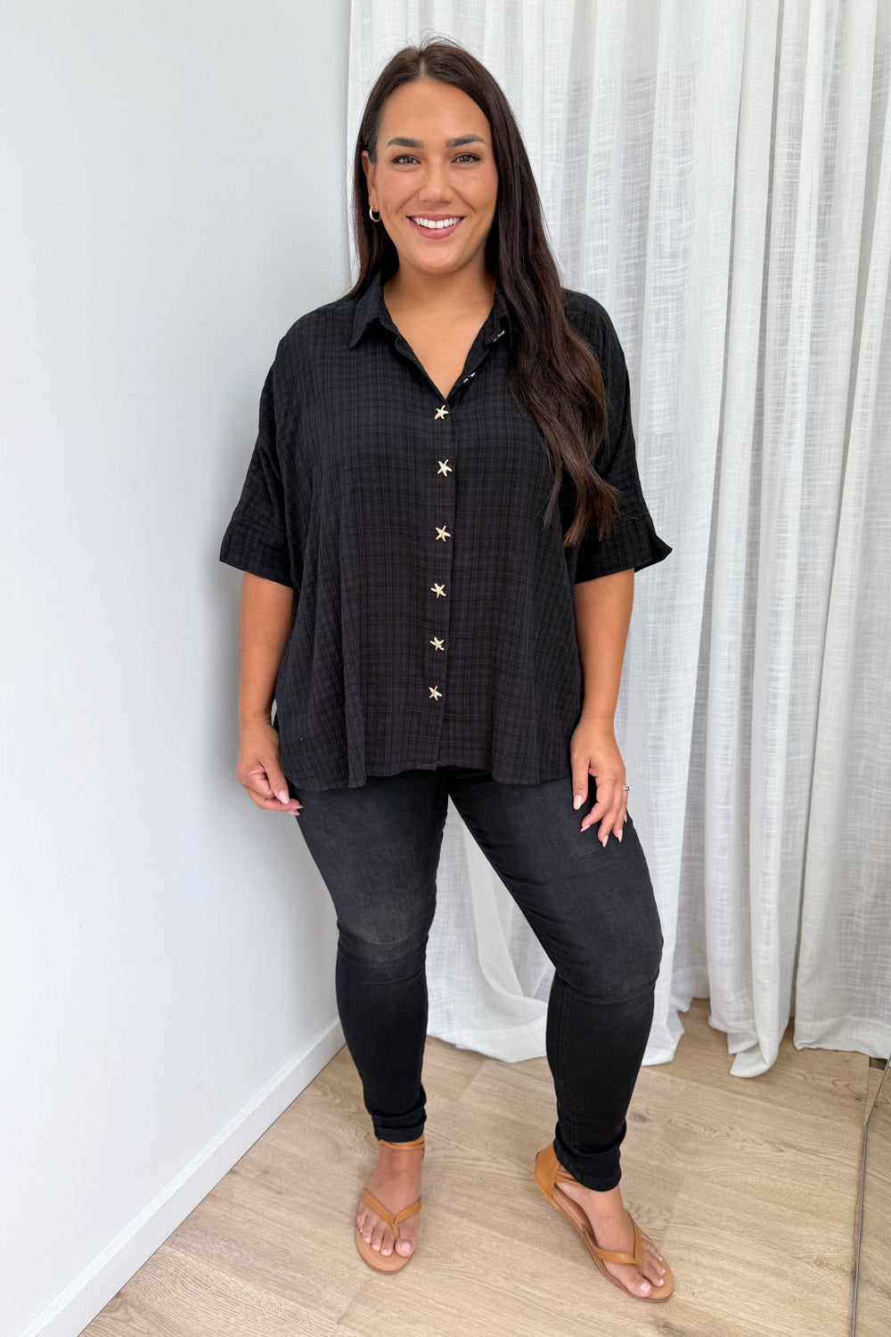 Island Air Shirt - Black