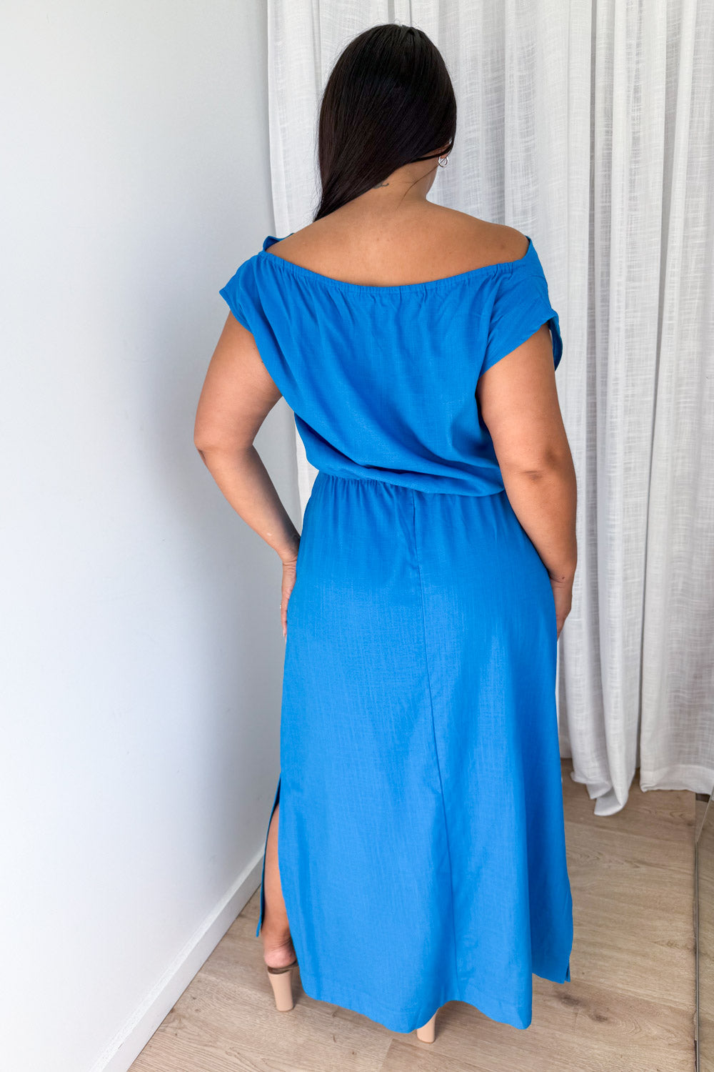 Heidi Dress - Cornflower Blue