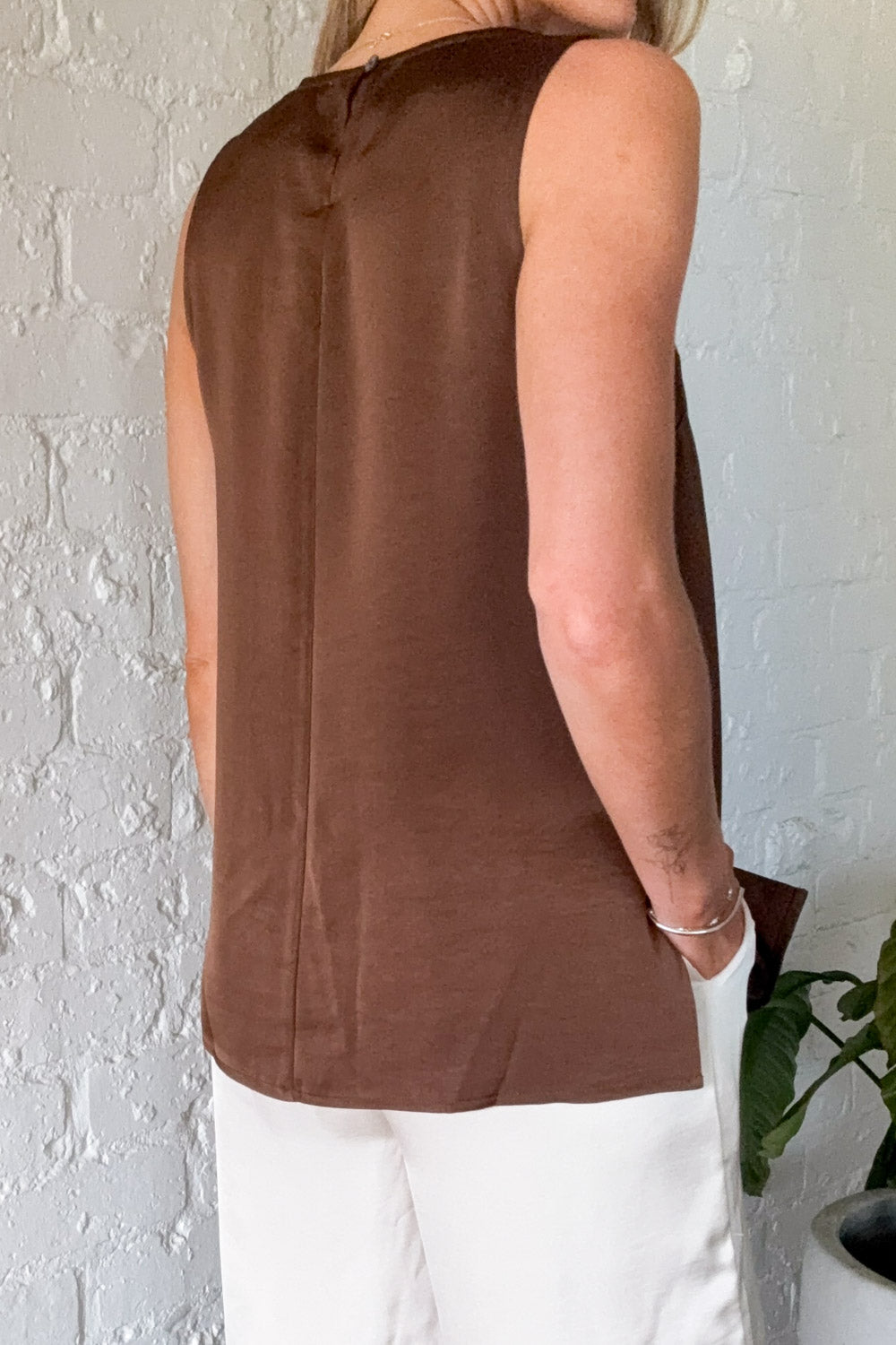 Kimberly Top - Chocolate