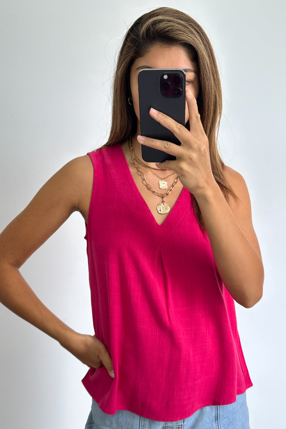 Ember Top - Fuchsia