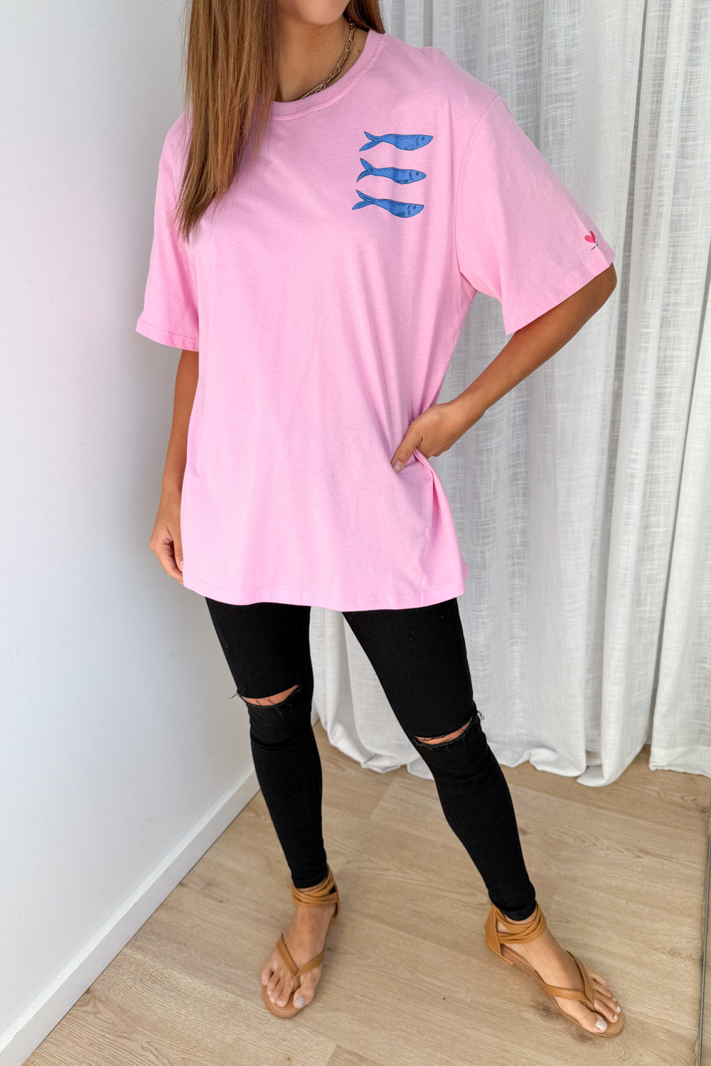 Finn Tee - Candy Pink