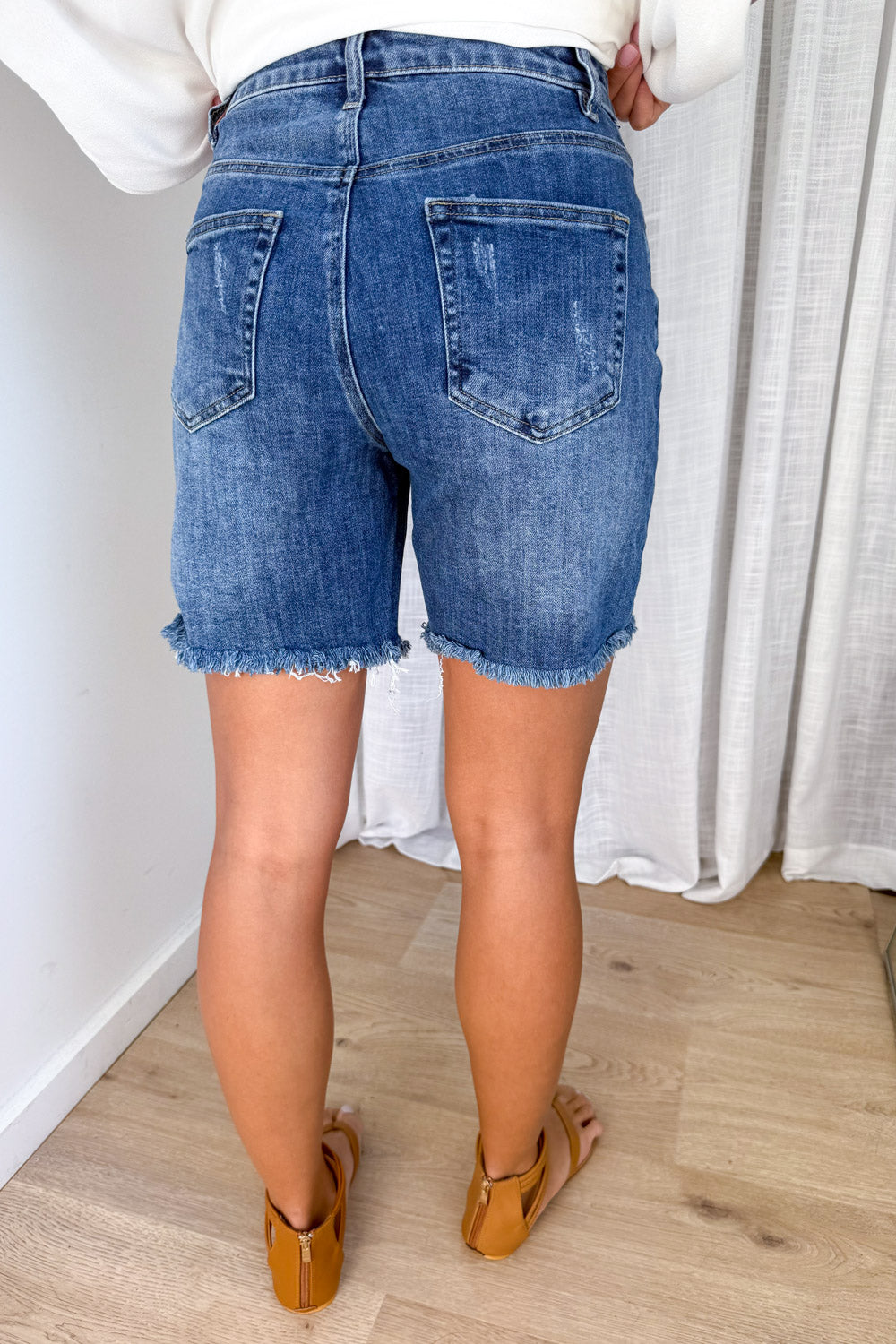 Riley Shorts - Dark Denim